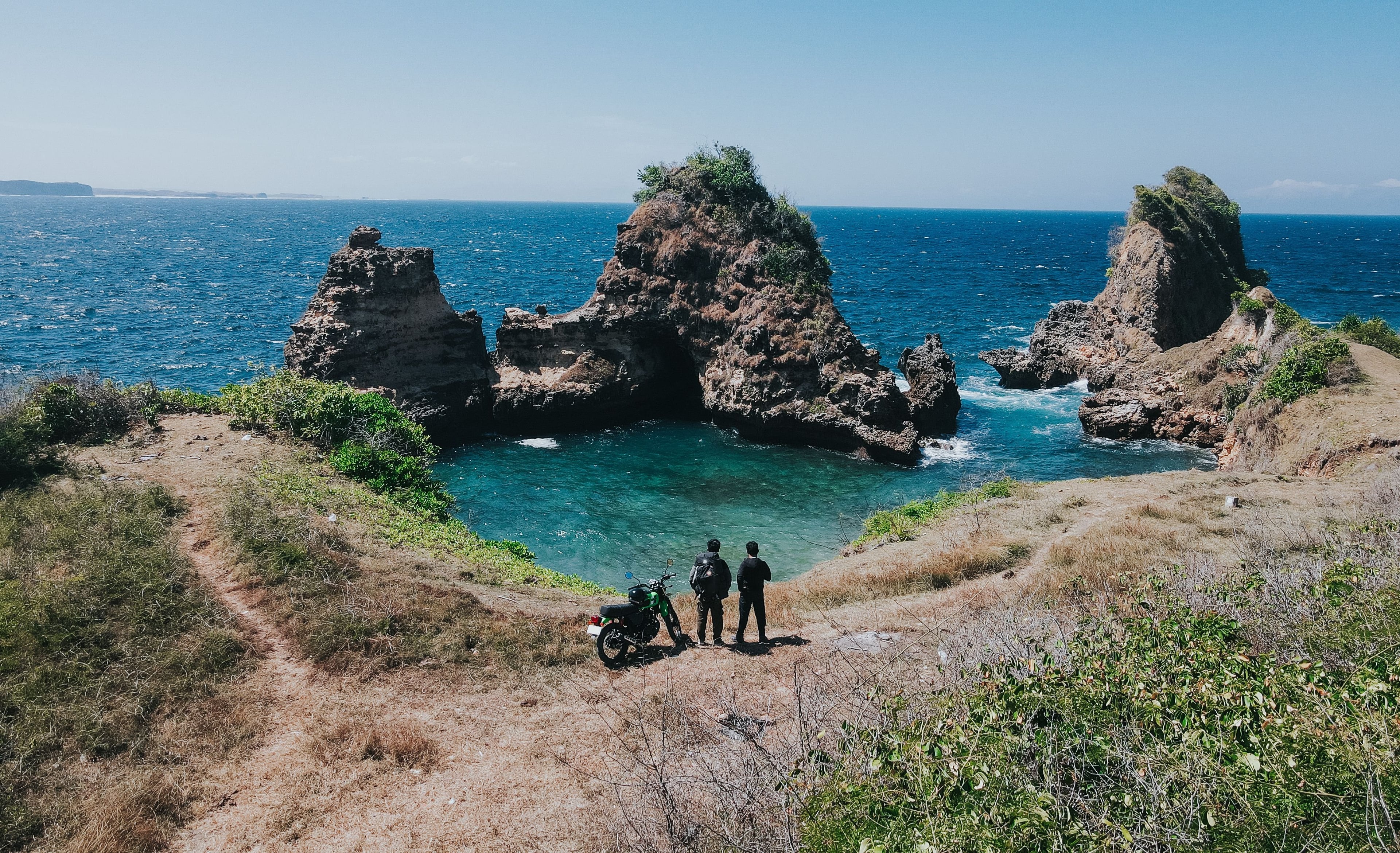 Paradise destination background